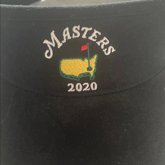 American Needle Black Visor with Masters Logo - Picture 3 of 5